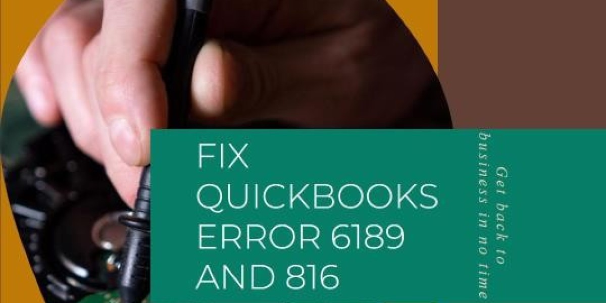 Don't Panic! How to Resolve QuickBooks Error 6189 and 816 in Minutes