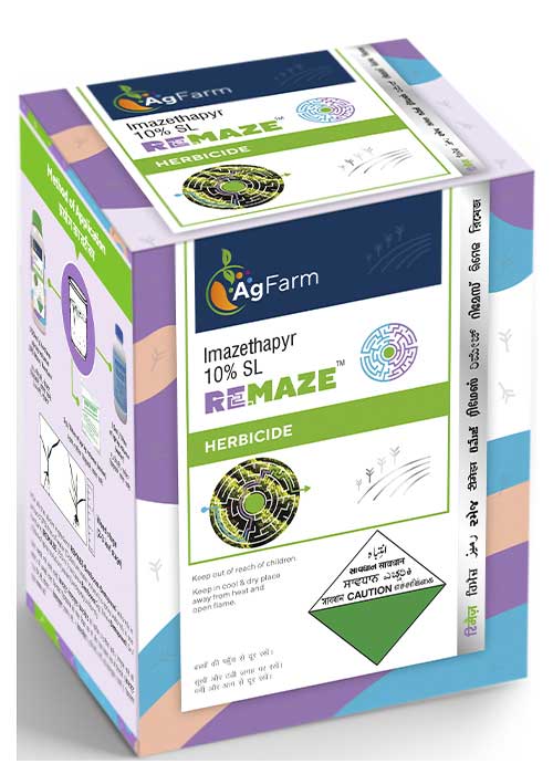 Buy Imazethapyr 10% SL+ Surfactant Herbicide REMAZE Online at Best Price