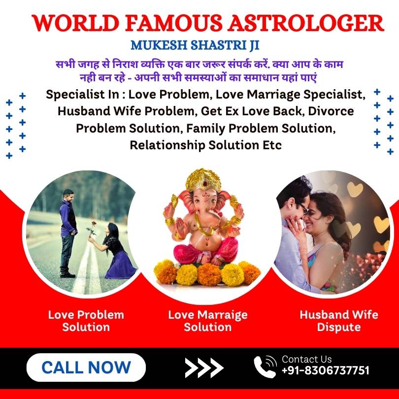 Best Indian Astrologer in Fredericton - Mukesh Pandit JI